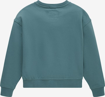 Sweat-shirt TOM TAILOR en bleu