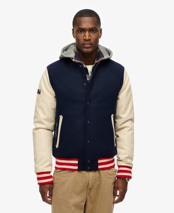 Superdry Tussenjas in Blauw