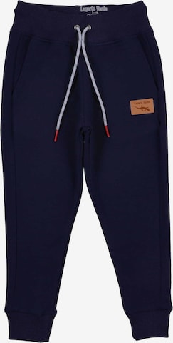 Lagarto Verde Trousers in Blue: front
