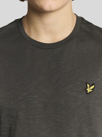 T-Shirt 'Fine Slub' Lyle & Scott en marron