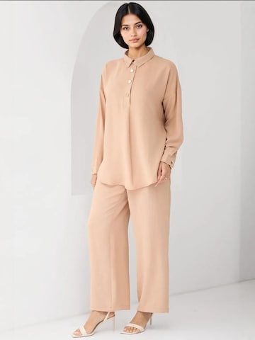 Bigdart - Calças de fato em bege