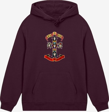 Pull-over 'Guns 'n' Roses Appetite For Destruction' F4NT4STIC en violet : devant