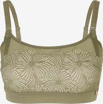 Bustino Reggiseno 'Dahlia' di Cache Cœur in verde: frontale