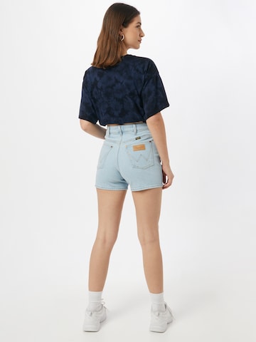 WRANGLER Regular Shorts in Blau