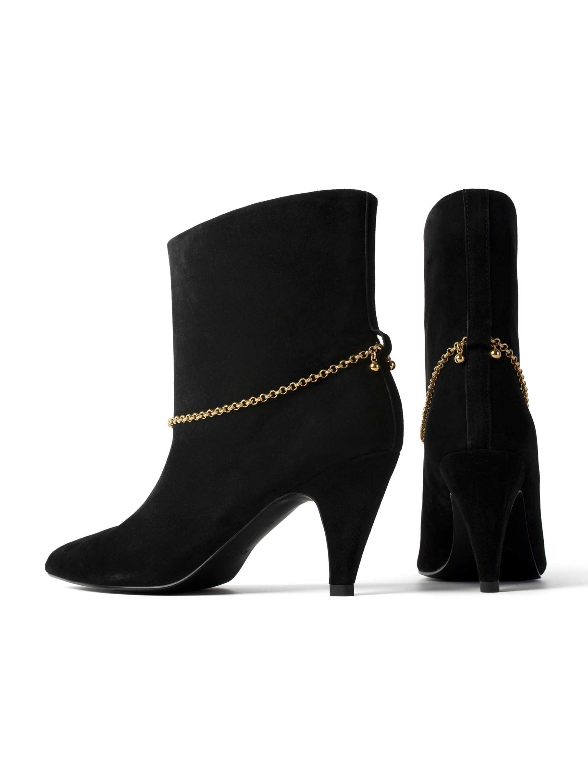 L37 HANDMADE SHOES Ankle boots 'ZINA' in Black