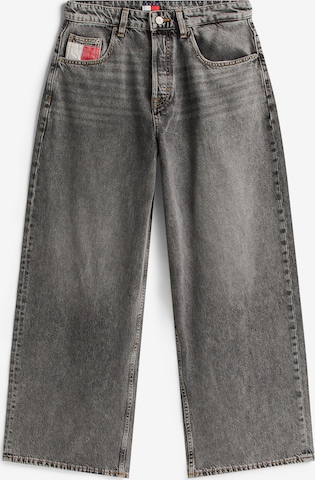 Tommy Jeans - Pierna ancha Vaquero 'CHARLIE' en gris: frente