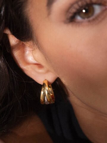 PURELEI Earrings 'Cascade' in Gold: front