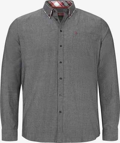 Charles Colby Chemise 'Duke Jefferson' en anthracite, Vue avec produit