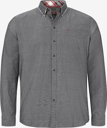 Coupe regular Chemise 'Duke Jefferson' Charles Colby en gris : devant