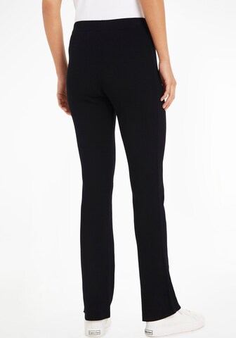 Calvin Klein Jeans Flared Hose in Schwarz