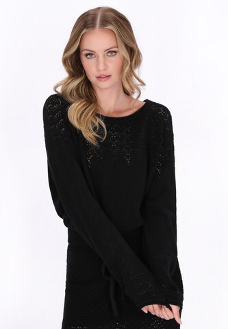 DreiMaster Vintage - Pullover 'Vintage' em preto: frente