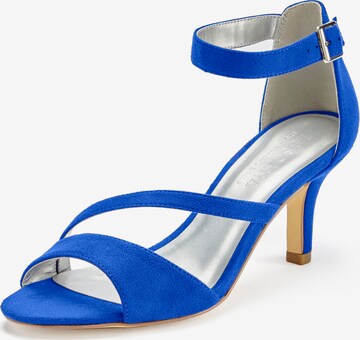 LASCANA Strap Sandals in Blue: front