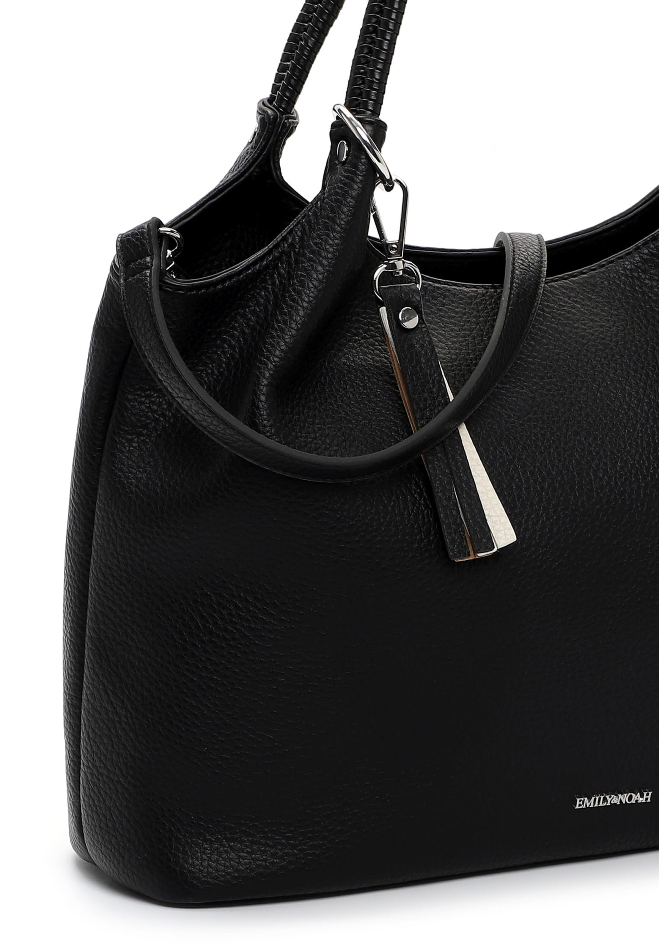 Borsa a mano 'Jeanine' di Emily & Noah in nero