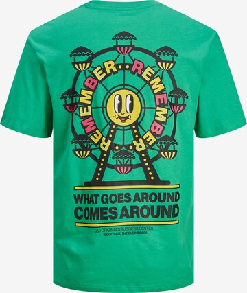 T-Shirt 'AMUSEMENT' JACK & JONES en vert