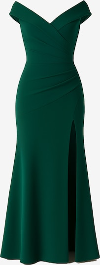 GODDIVA Maxikleid in dunkelgrün, Produktansicht