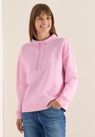 CECIL Sweatshirt in Pink: front