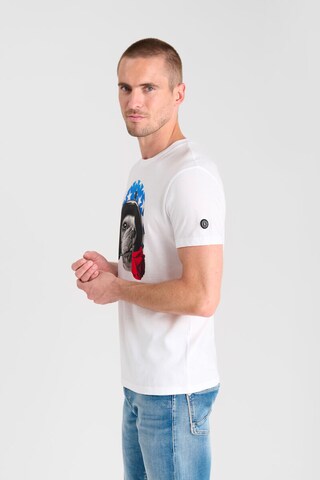 T-Shirt 'Soline' Le Temps Des Cerises en blanc