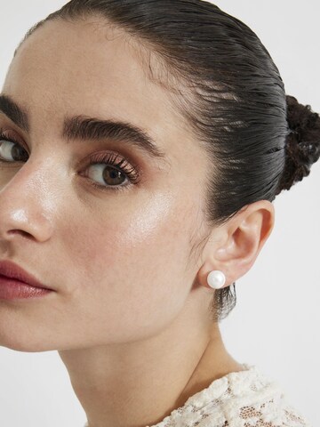 Luxenter Earrings 'Mayhi' in White