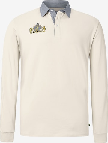 Charles Colby Sweatshirt in Beige: front