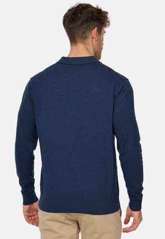 INDICODE JEANS Sweater 'Chips' in Blue