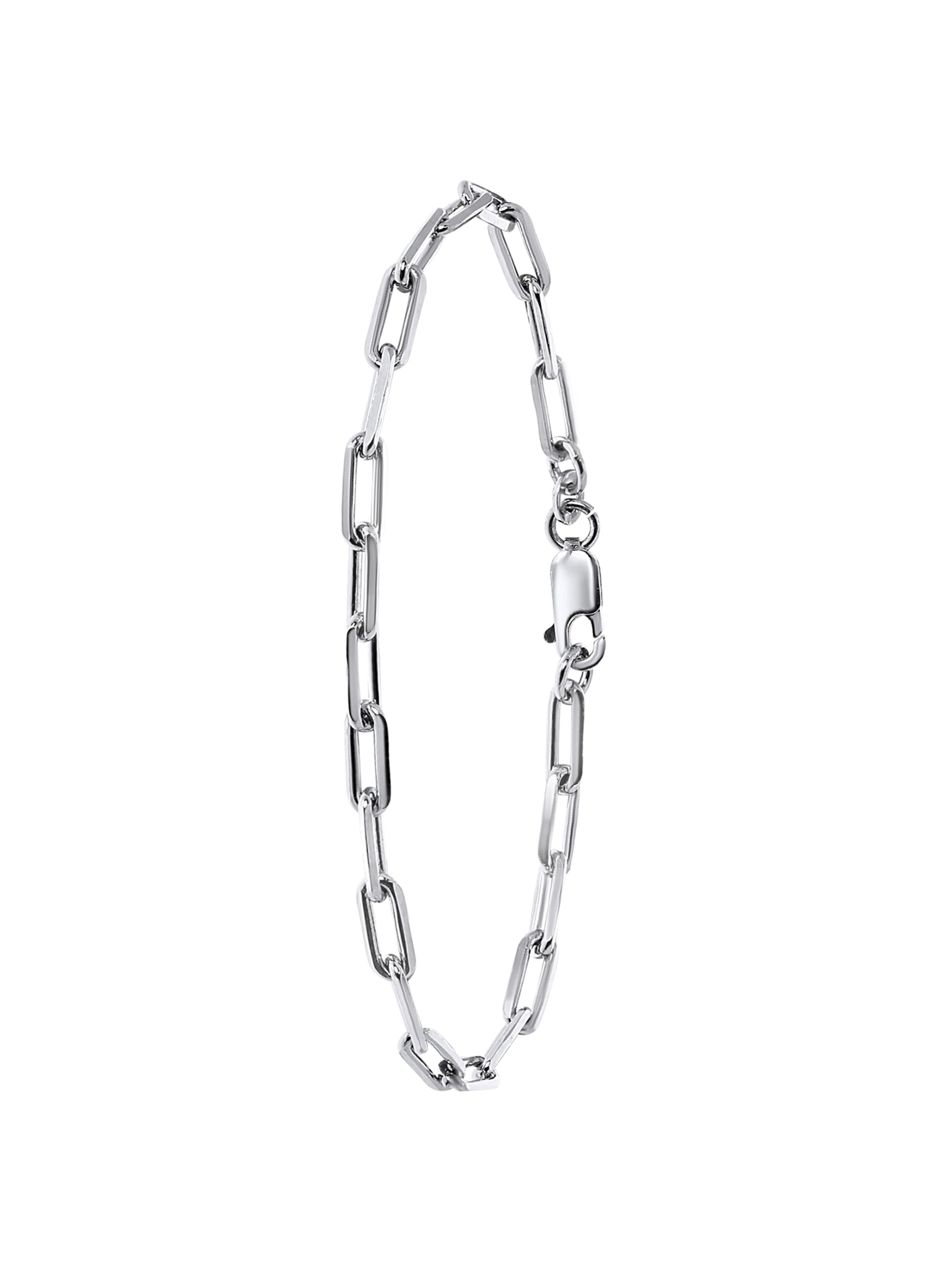 Lucardi Bracelet in Silver: front