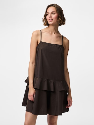 PIECES Dress 'PCFarry' in Brown: front
