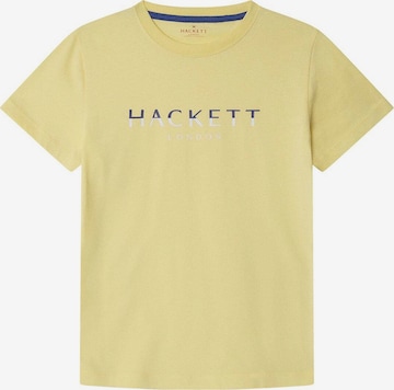 T-Shirt Hackett London en jaune : devant