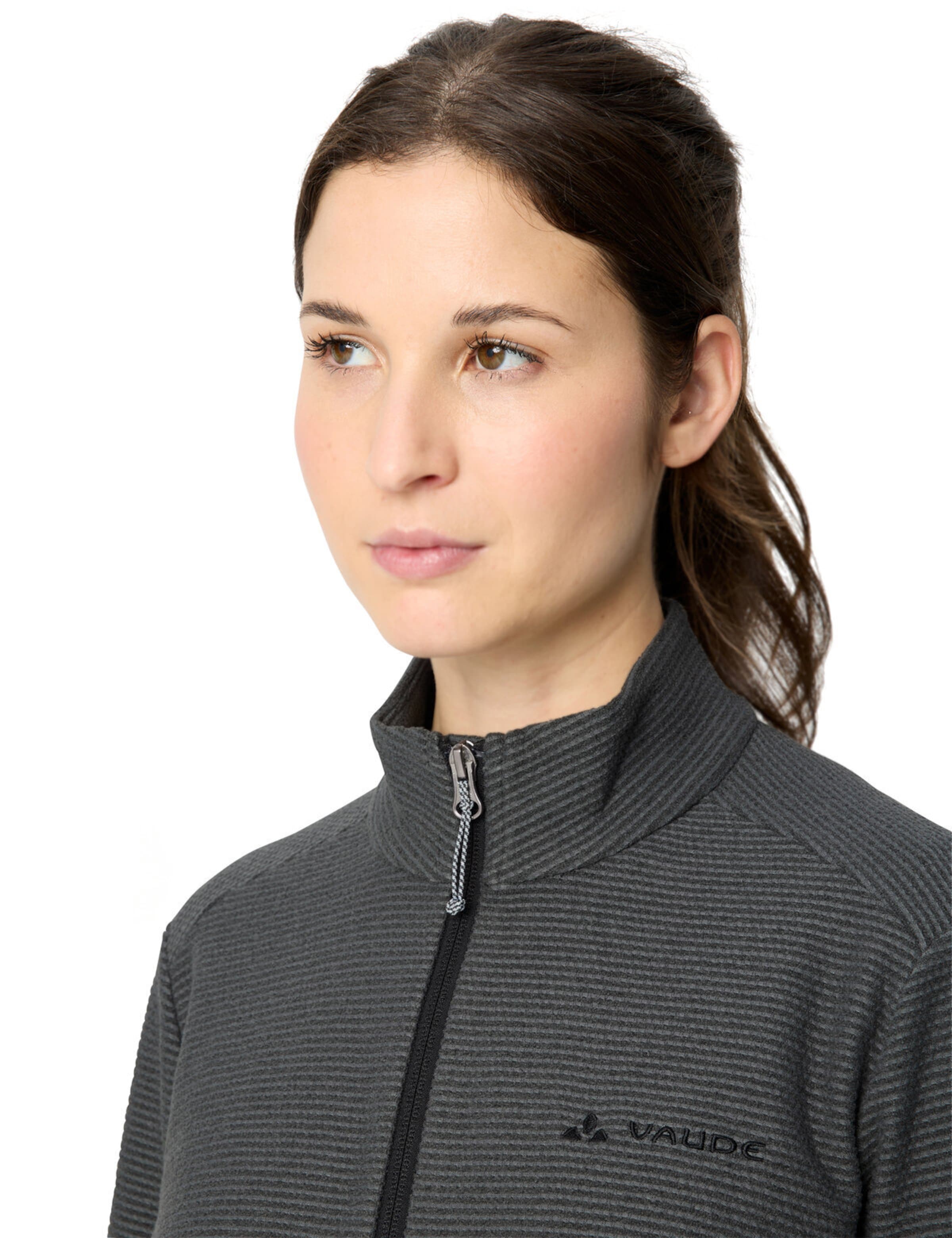 VAUDE Functionele fleece jas 'Strathcona' in Grijs