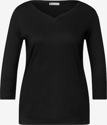 STREET ONE Shirt in Schwarz: Vorderseite