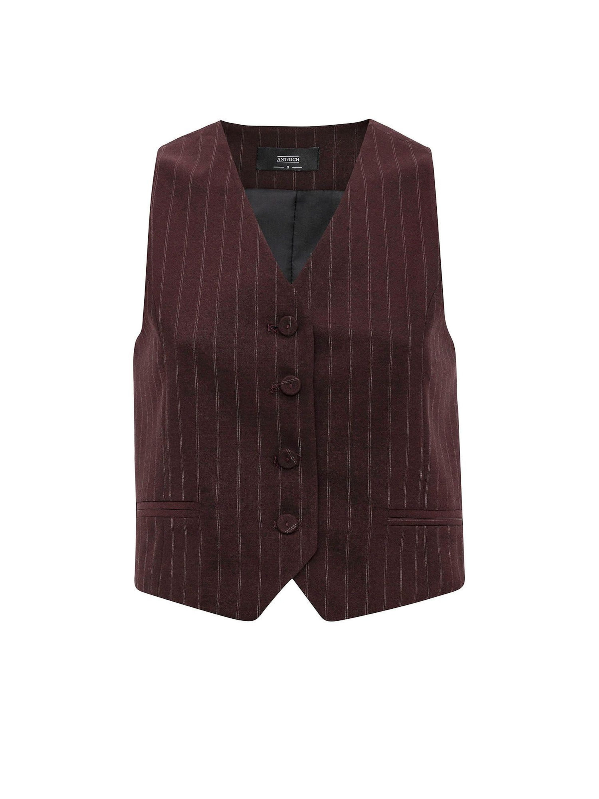 Antioch Jakkesætsvest i rød: forside
