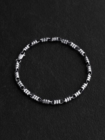 REYTEL Armband 'OND SIRKEL'‌‌‌‌ in Silber