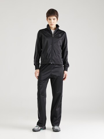 Champion Authentic Athletic Apparel Tracksuit in Black: front