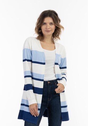 Cardigan 'Lynnea' usha BLUE LABEL en bleu : devant