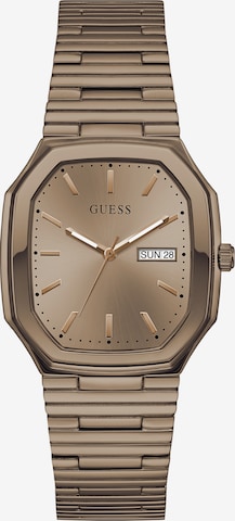 Montre à affichage analogique 'Oliver' GUESS en bronze : devant