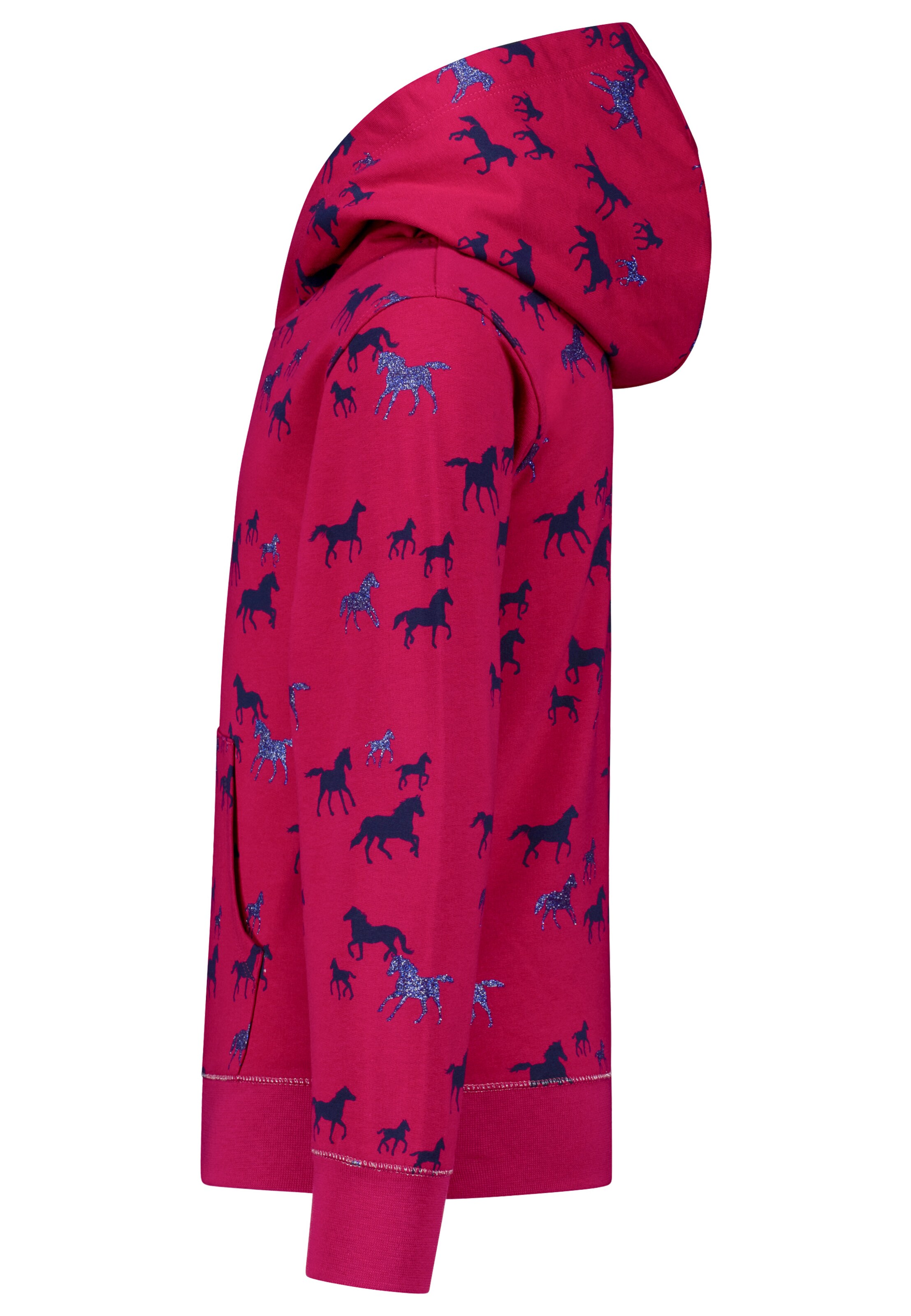 SALT AND PEPPER Sweatshirt 'Horse' in Purple