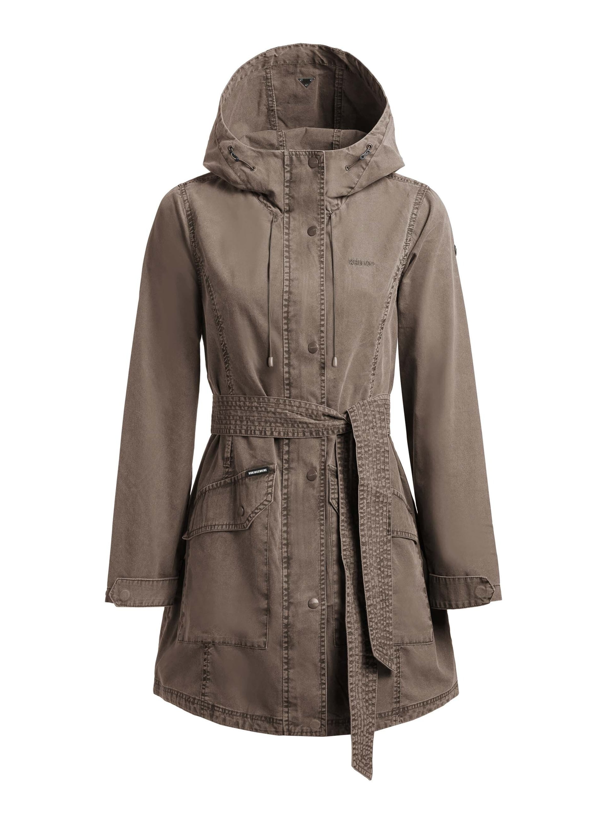 khujo Parka 'Prea' in Braun: Vorderseite