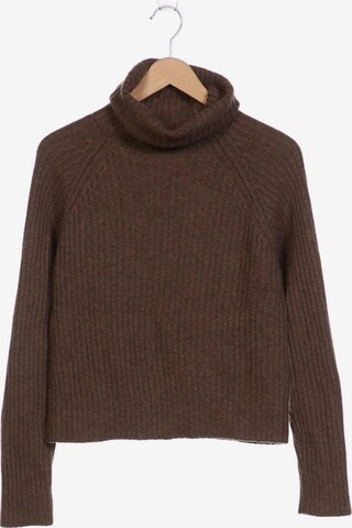 Arket Sweater & Cardigan in L in Brown: front