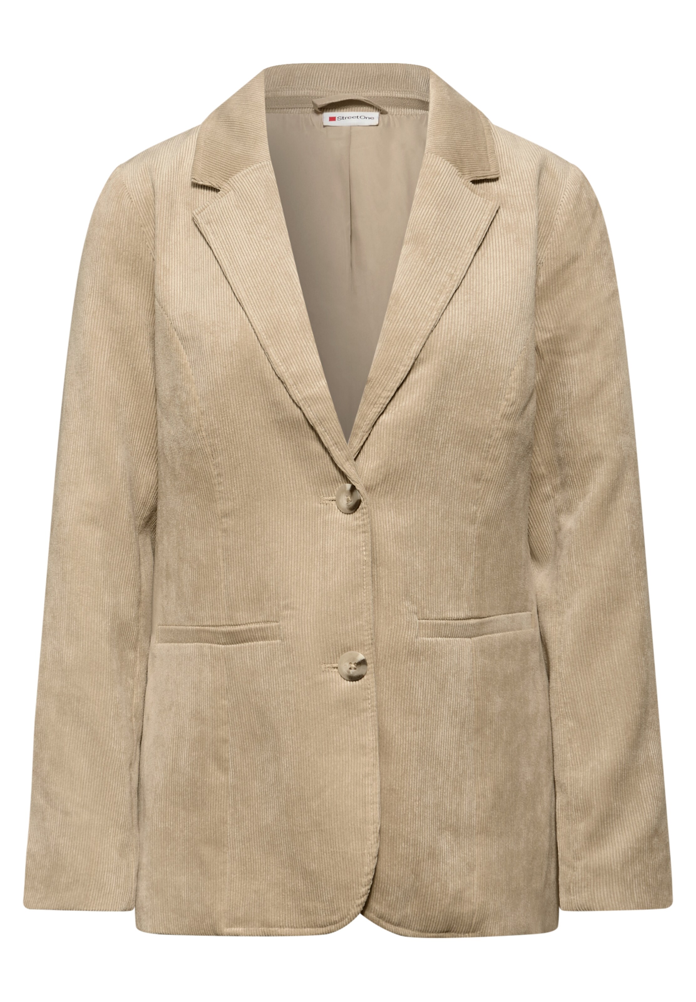 STREET ONE Blazer in Beige: Vorderseite