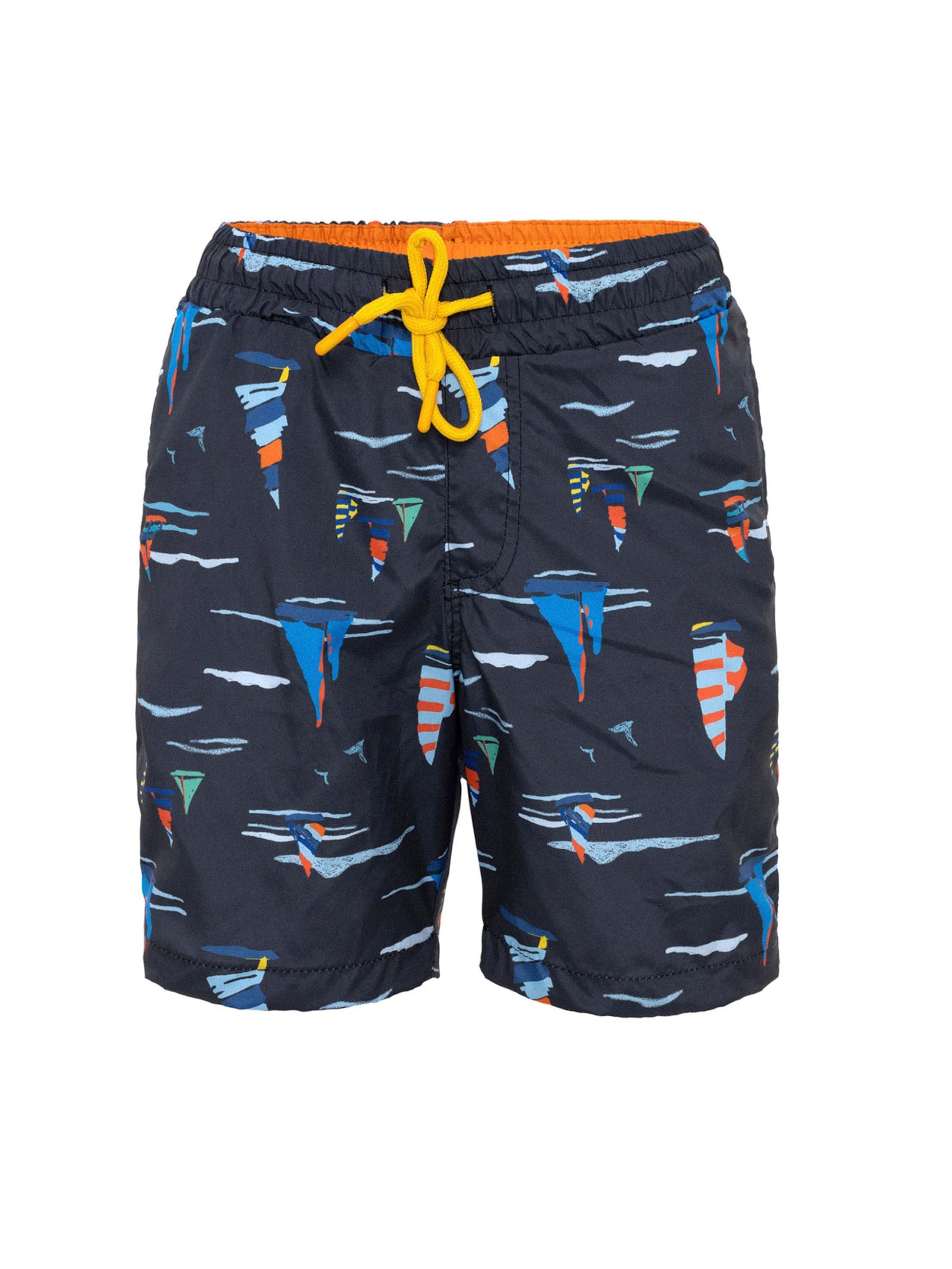 Daniel Hills Plavecké šortky – modrá: přední strana