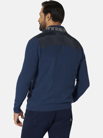 Jan Vanderstorm Between-Season Jacket 'Radorm' in Blue