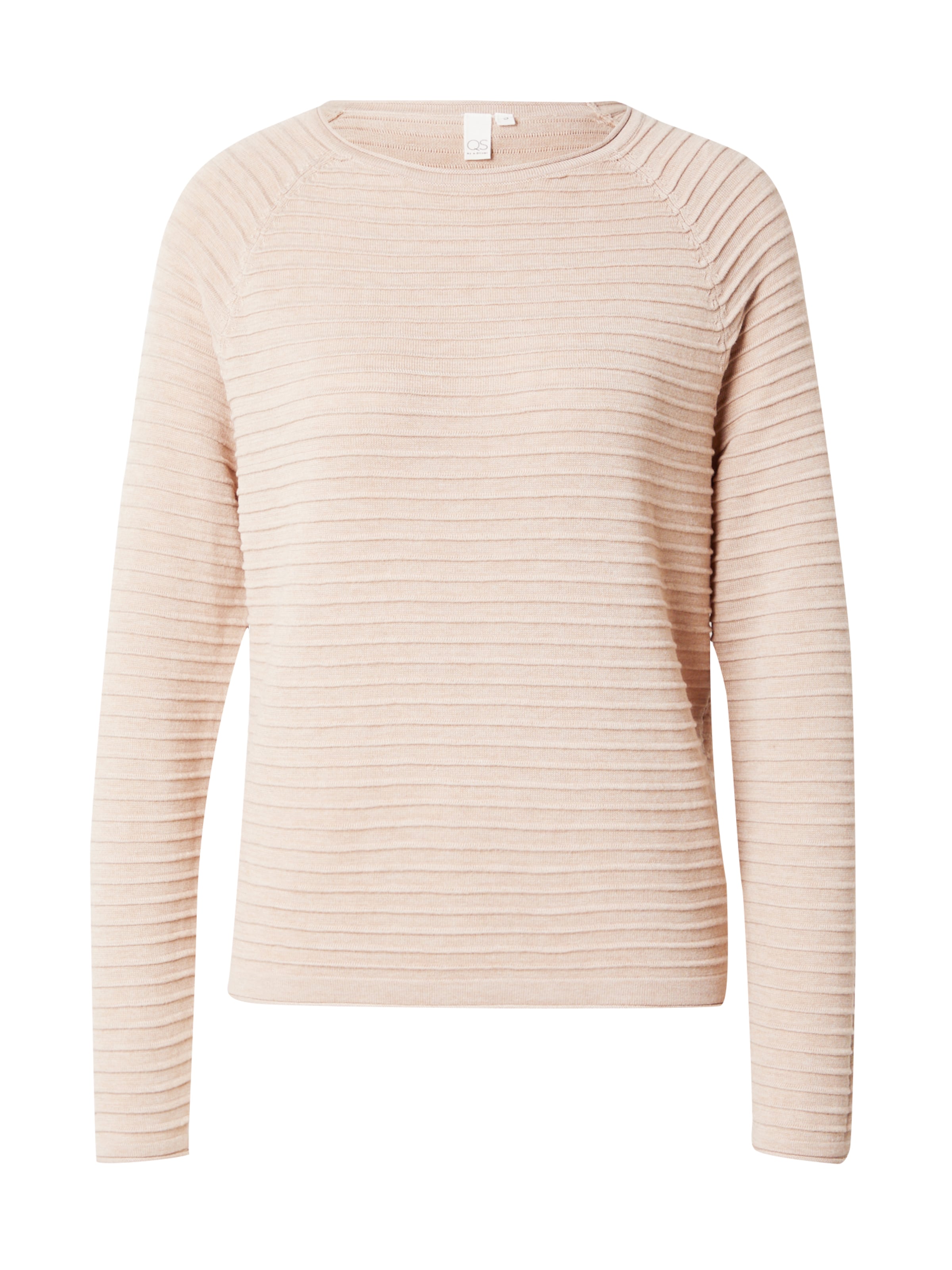 QS Trui in Beige: voorkant