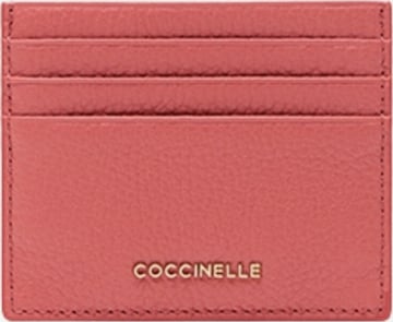 Portamonete 'COCCINELLE METALLIC' di Coccinelle in rosa: frontale