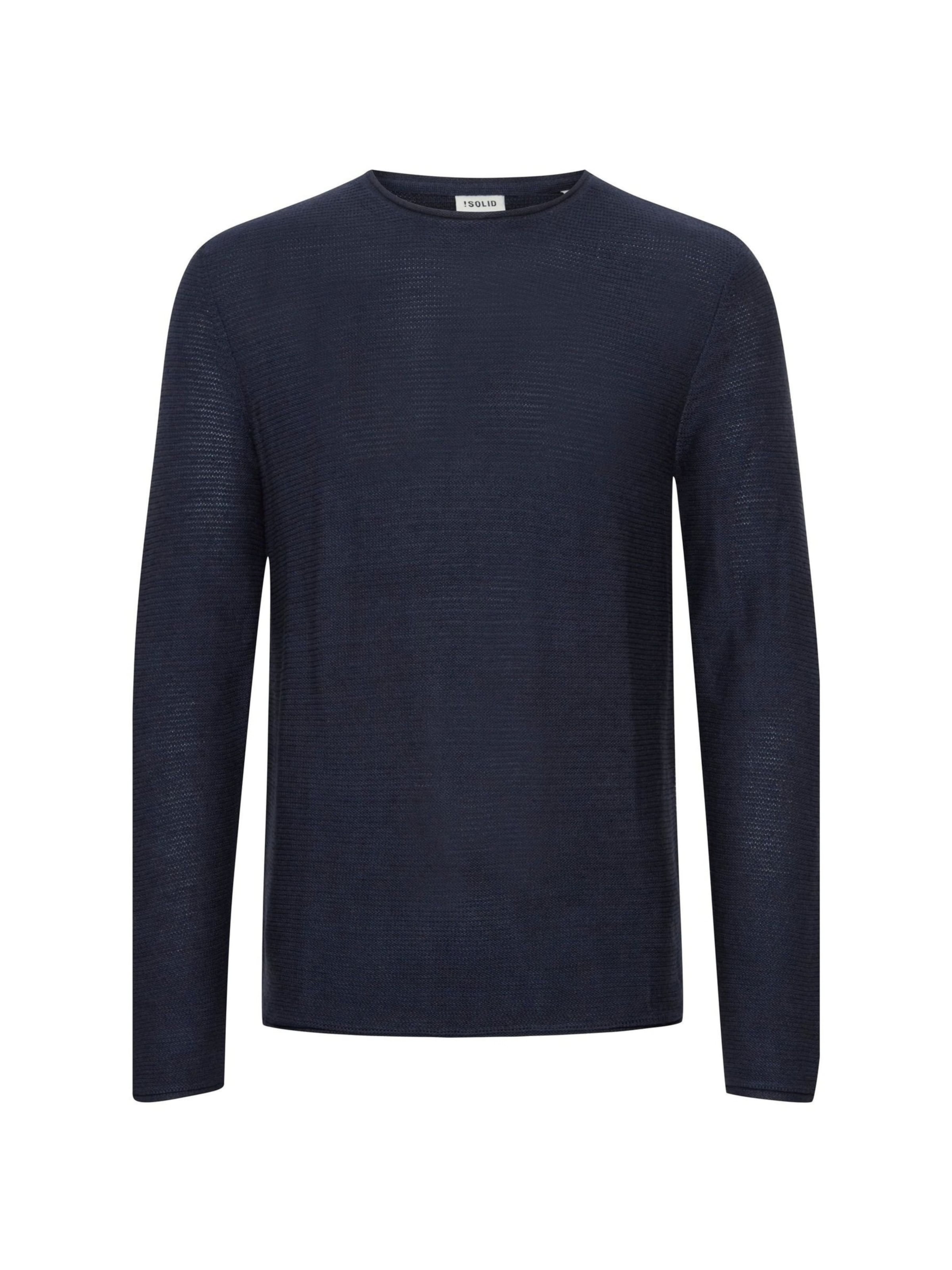 !Solid Trui 'SDJarah' in Blauw: voorkant