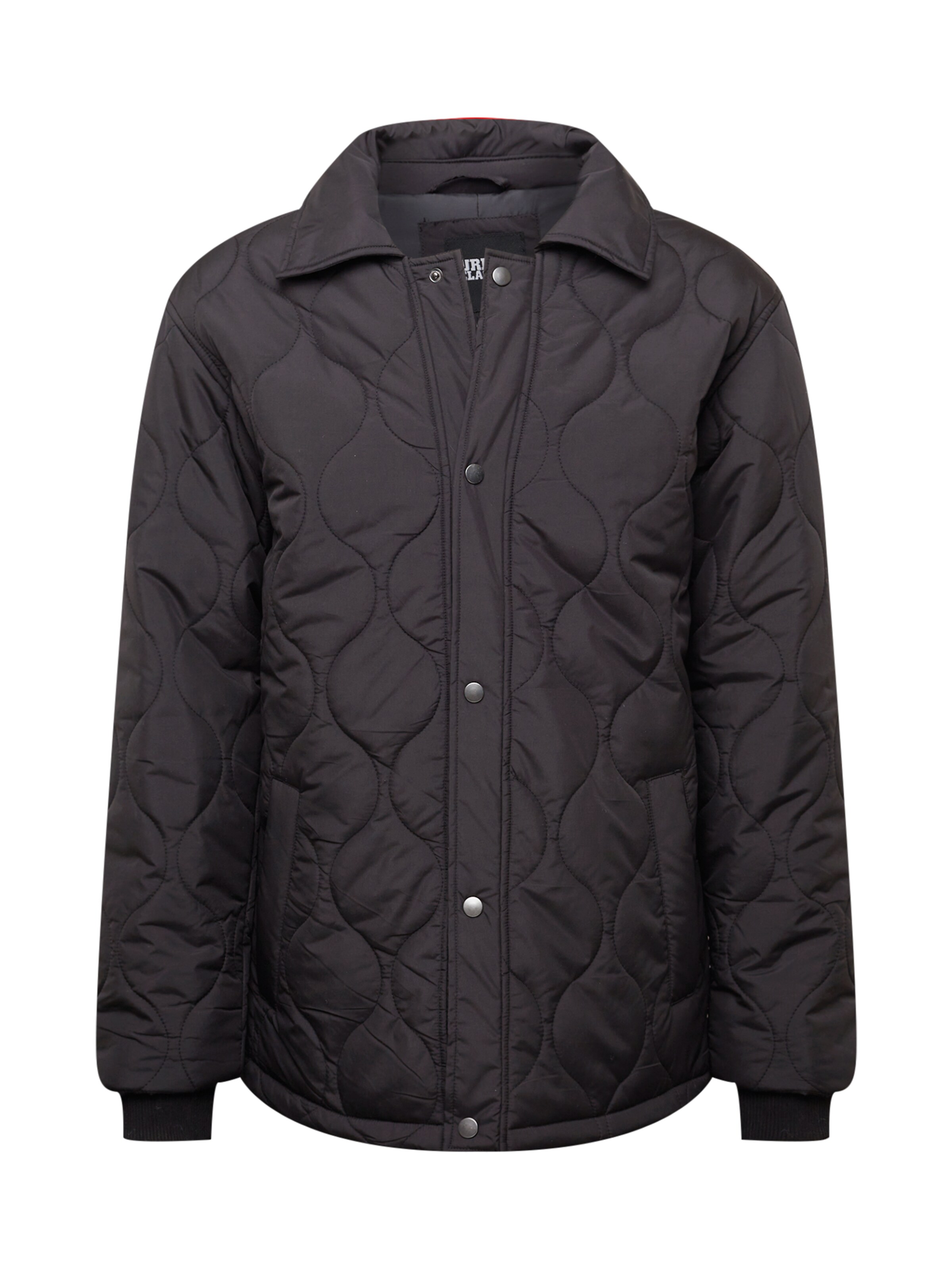 Urban Classics Átmeneti dzseki - fekete: elől