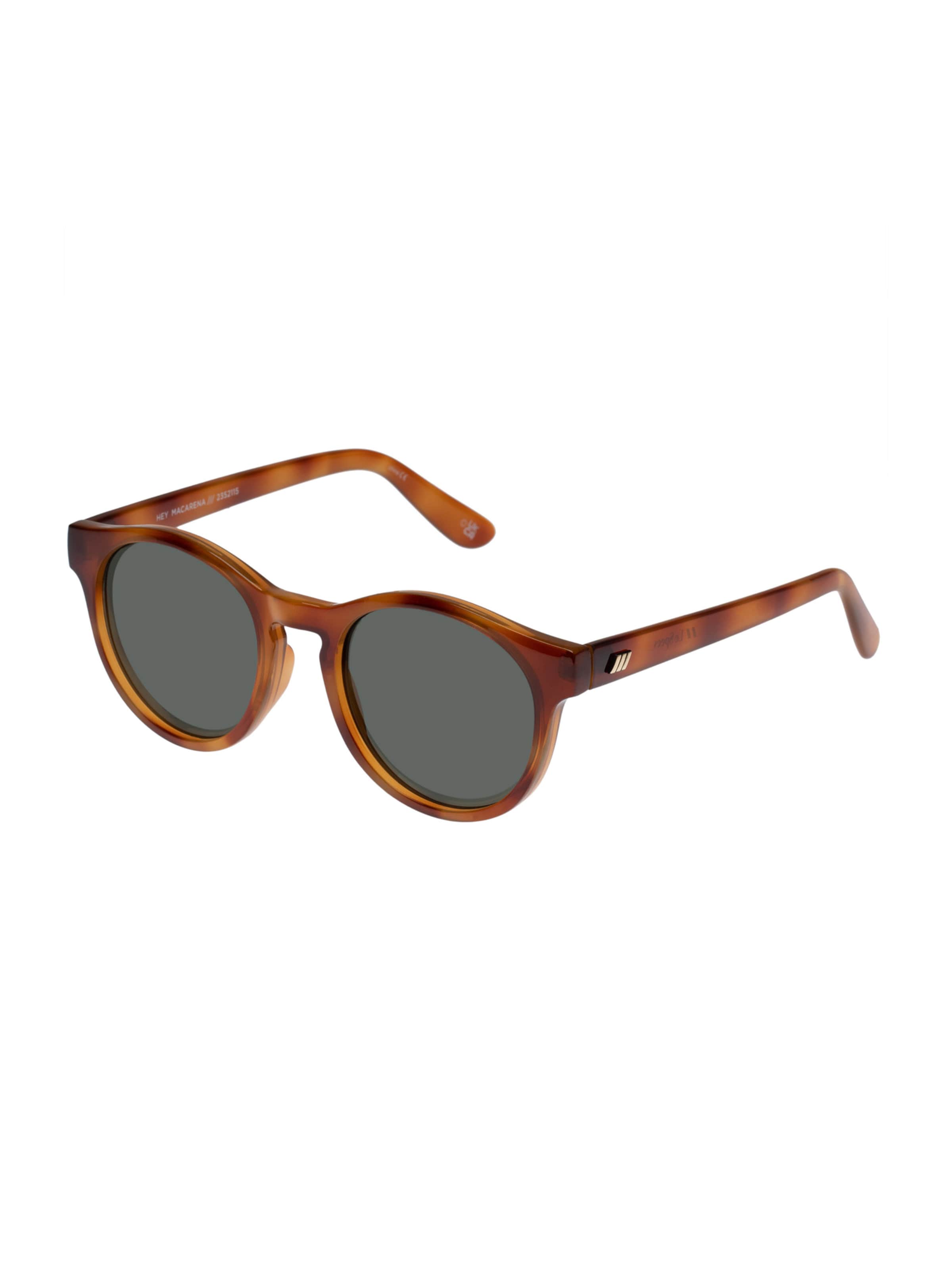 LE SPECS Sunglasses 'Hey Macarena' in Brown: front