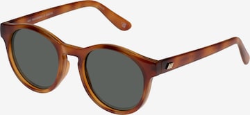 LE SPECS Sunglasses 'Hey Macarena' in Brown: front