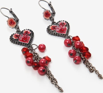 Allgäu Rebell Earrings 'Cate' in Red: front