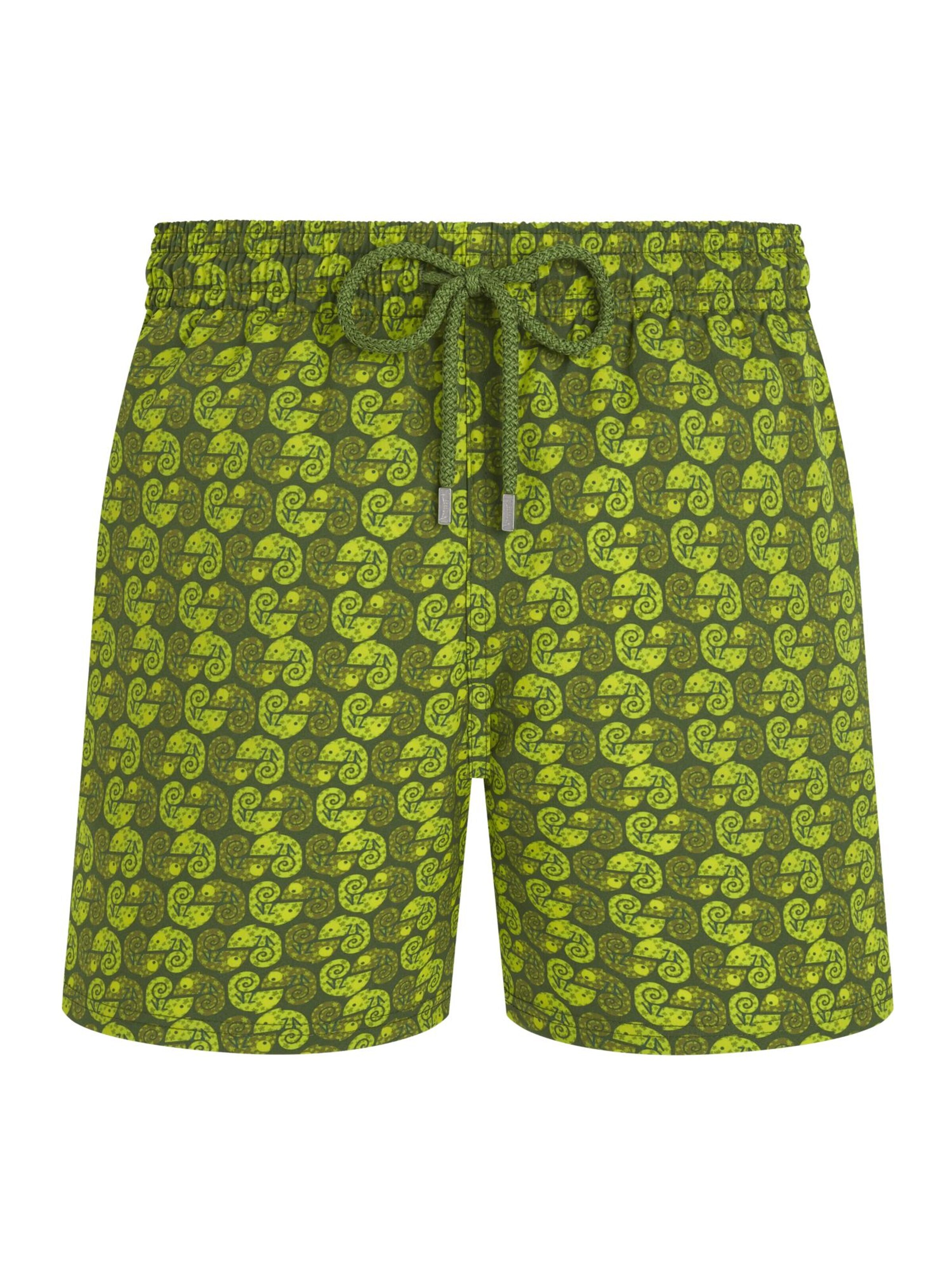 Shorts de bain Vilebrequin en vert : devant