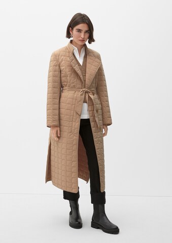 s.Oliver BLACK LABEL Winter Coat in Brown