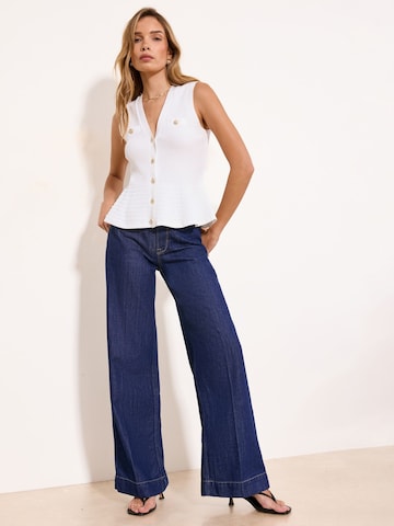 Lipsy Brezrokavnik | bela barva